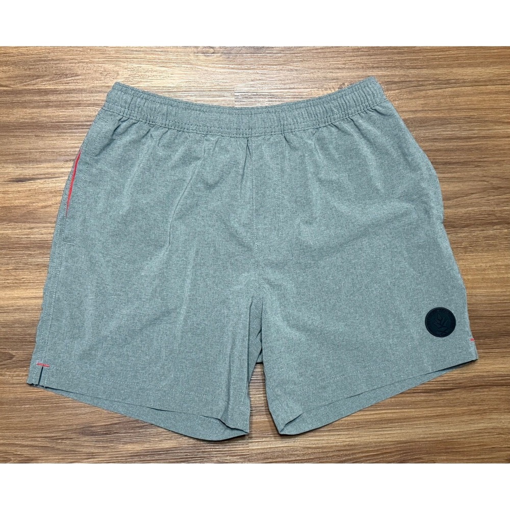 Chubbies Gym Swim Unlined Hybrid Shorts Mens Grey Heather 5.5" Performance Sz M
